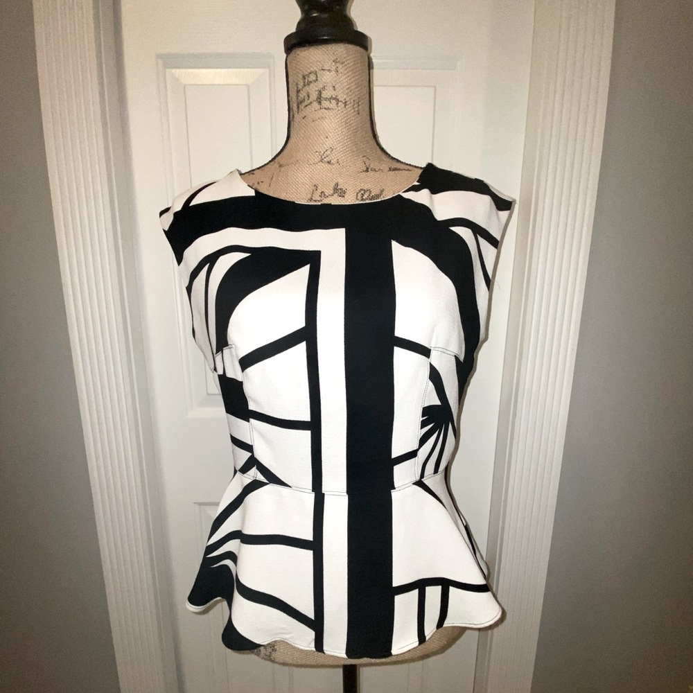 Worthington peplum top, size medium